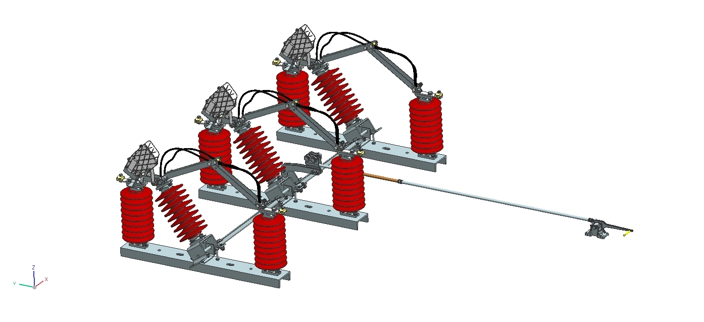 High -Voltage Isolate Switch 10kv 1000A