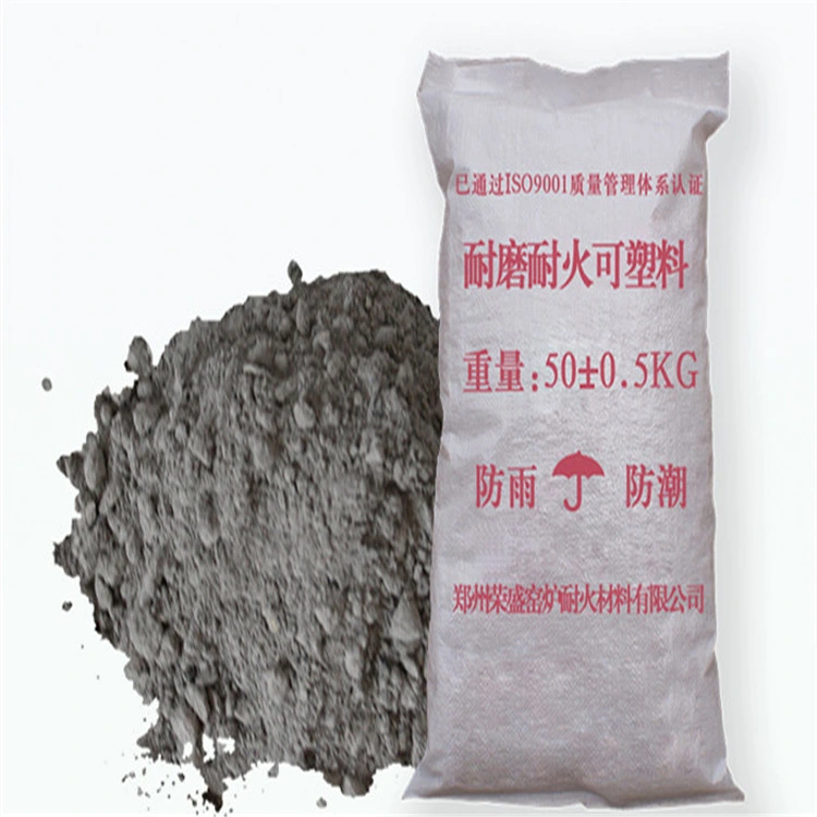 Abrasion Resistant Corundum-Mullite Wearing Resistant Refractory Plastic