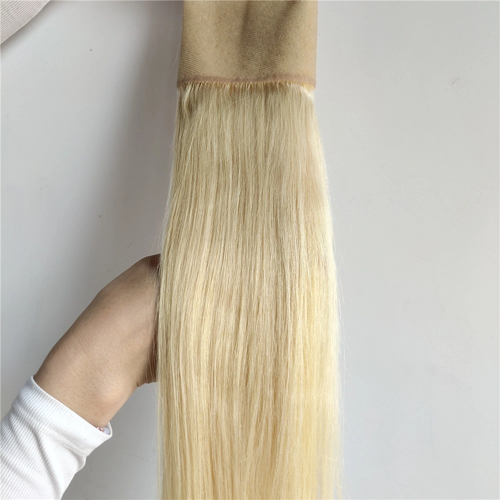 613 Blonde Lace Frontal 13X4 Straight Hair Lace Frontal Closure Bleached Knots Swiss Lace