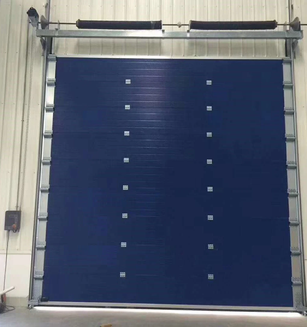 Automatic Loading Dock Energy-Efficient Vertical Sliding Logistic Warehouse Loading Bay Sectional Garage Door