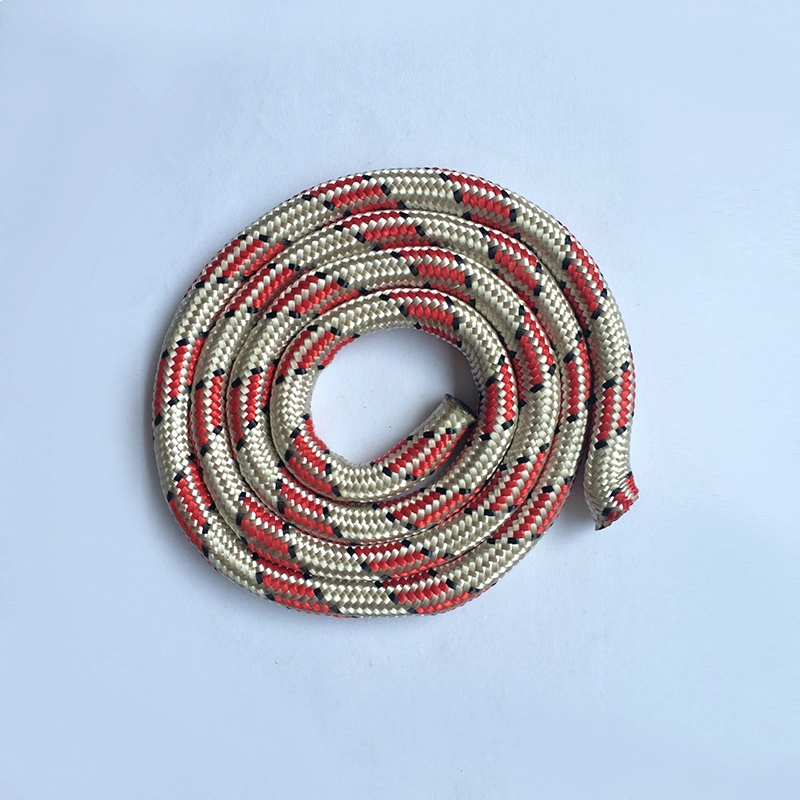 Customized 6mm Colorful Braided Flat Nylon/PP/Polyester/Parachute Rope