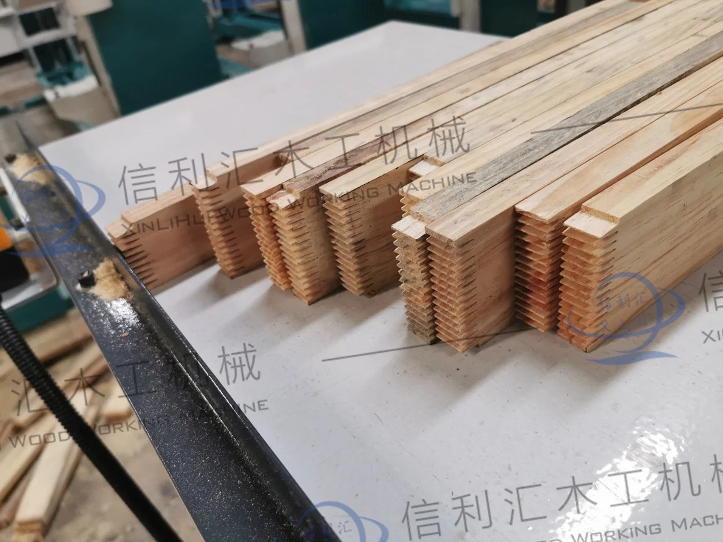 Finger Joint Shaper Machine with Glue Coating Mx4012 Ful Automatic Finger Tenon Shaper Woodworking Machine Wood Full Automatic Finger Joint Wood Machine Line