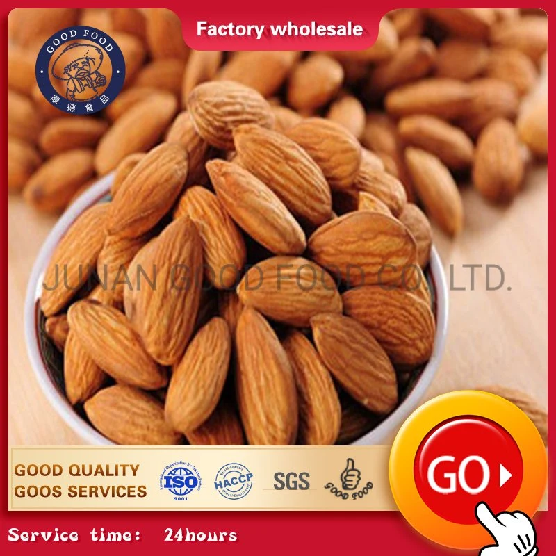 China Dried Organic Almond Carton Packing Almonds Raw