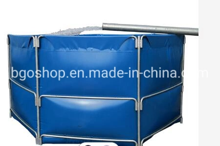 Tarpaulin Aquarium Fish Pond PVC Plastic Fish Farming Tank