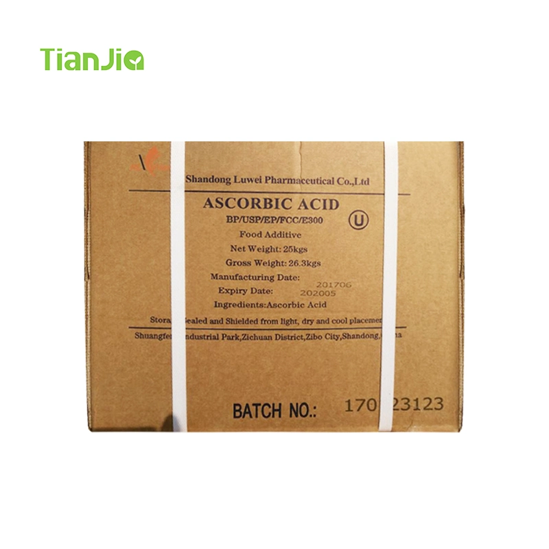 China Origin Luwei Brand Vc Ascorbic Acid E300/Fccv/Bp/USP