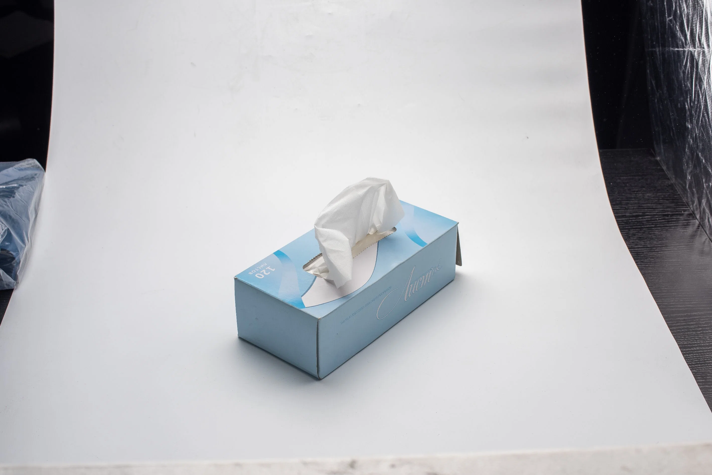 Soft White Facial Tissue Paper Serviette
