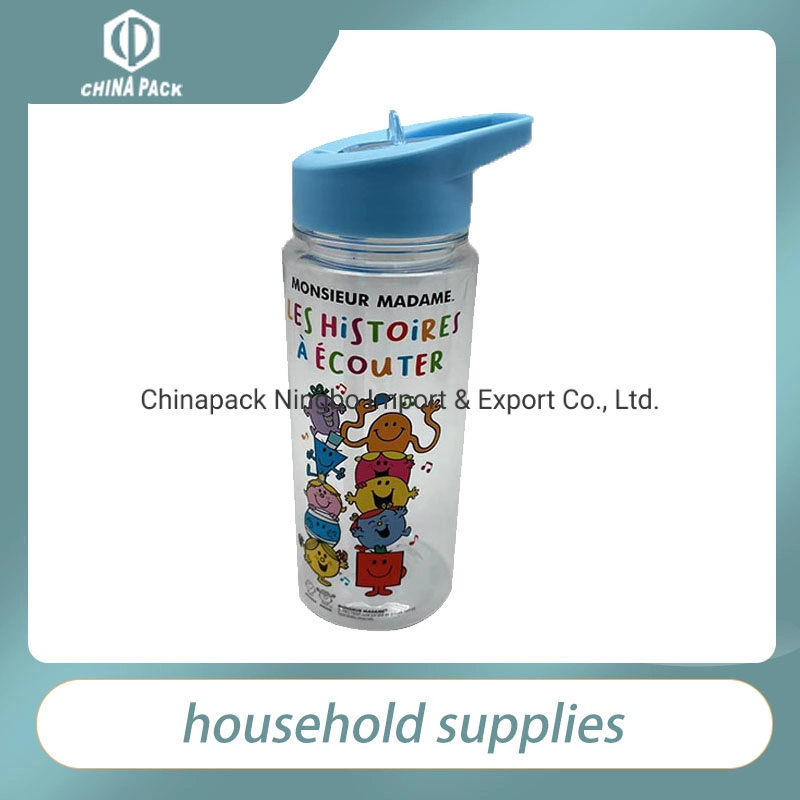 Bouteille d'eau de sport pour enfants sans BPA de 550 ml.
