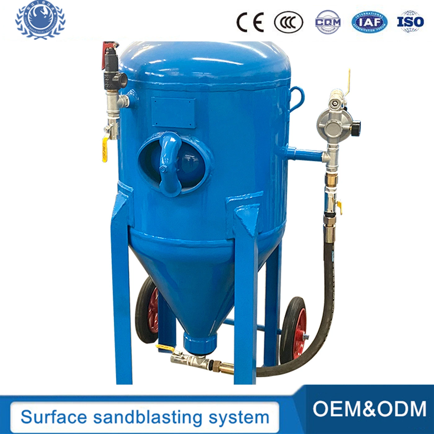 Sand Media Blasting Machine Pot