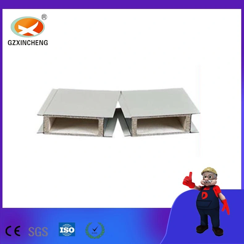 50mm Warehouse Glass Magnesium Sandwich Wall Roof Panel