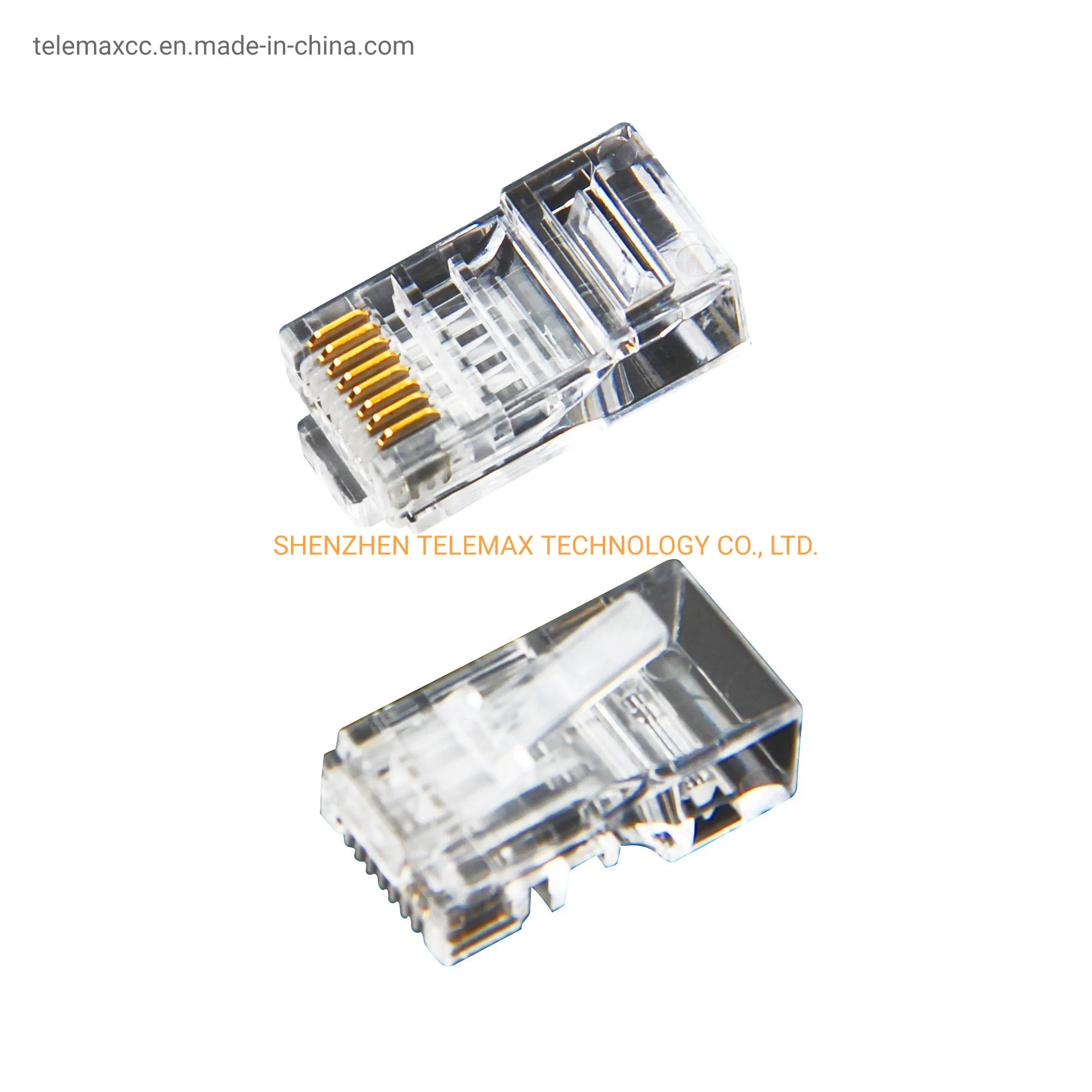 CAT6 UTP RJ45 Plug 8p8c, Golden Plating 3 15 30 50&mu;