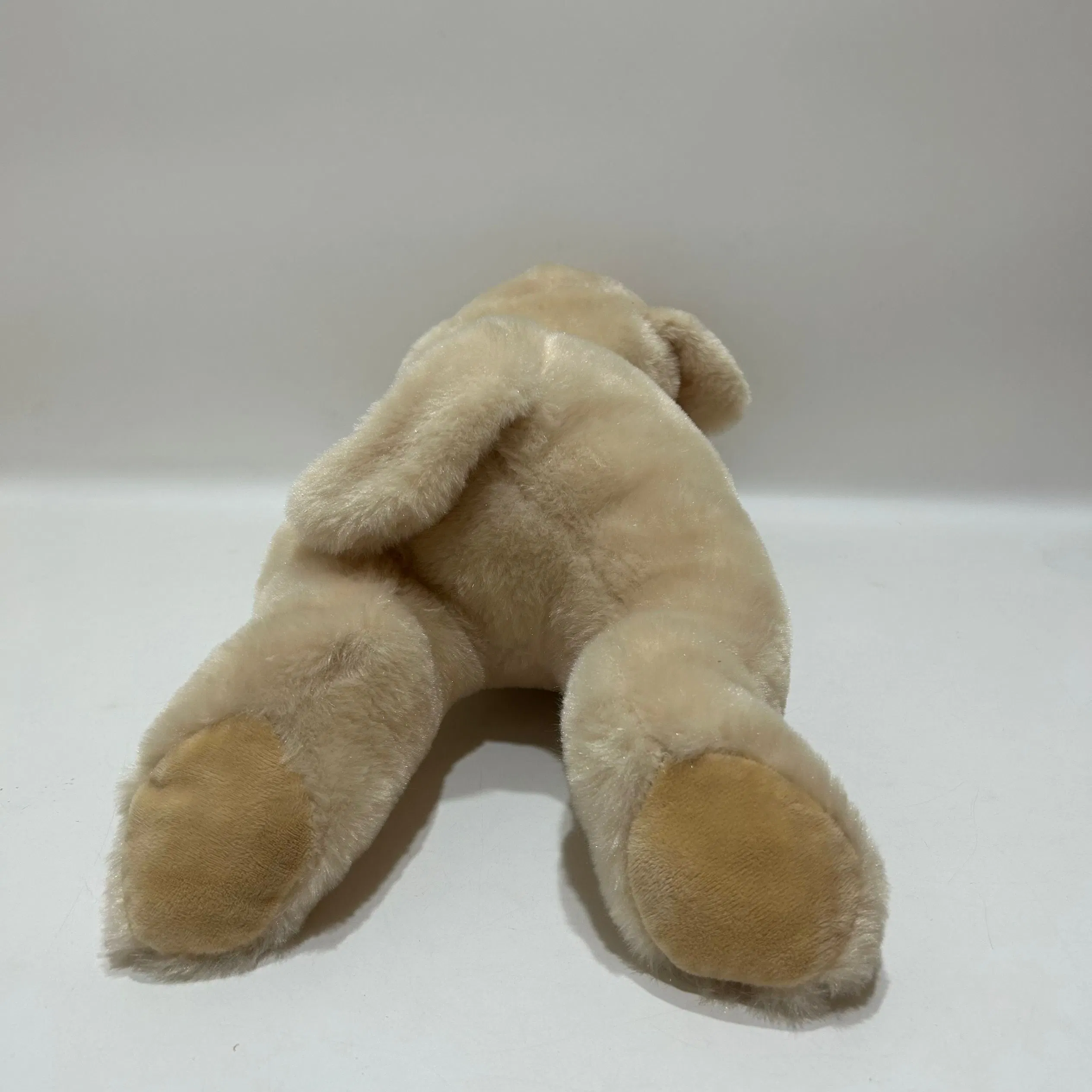 Plush Golden Retriever for Christmas with Hat Adorable Stuffed Toys