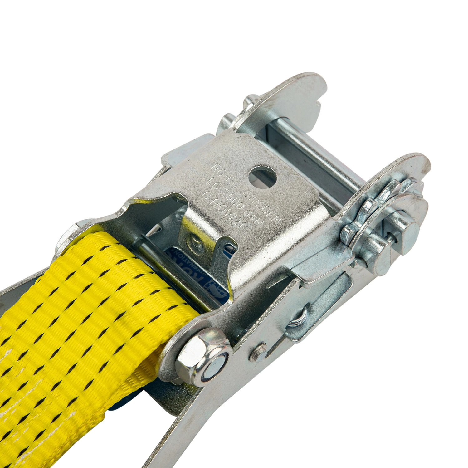 50mm LC 2500kg Cargo Control Ratchet Tie Down / Ratchet Strap