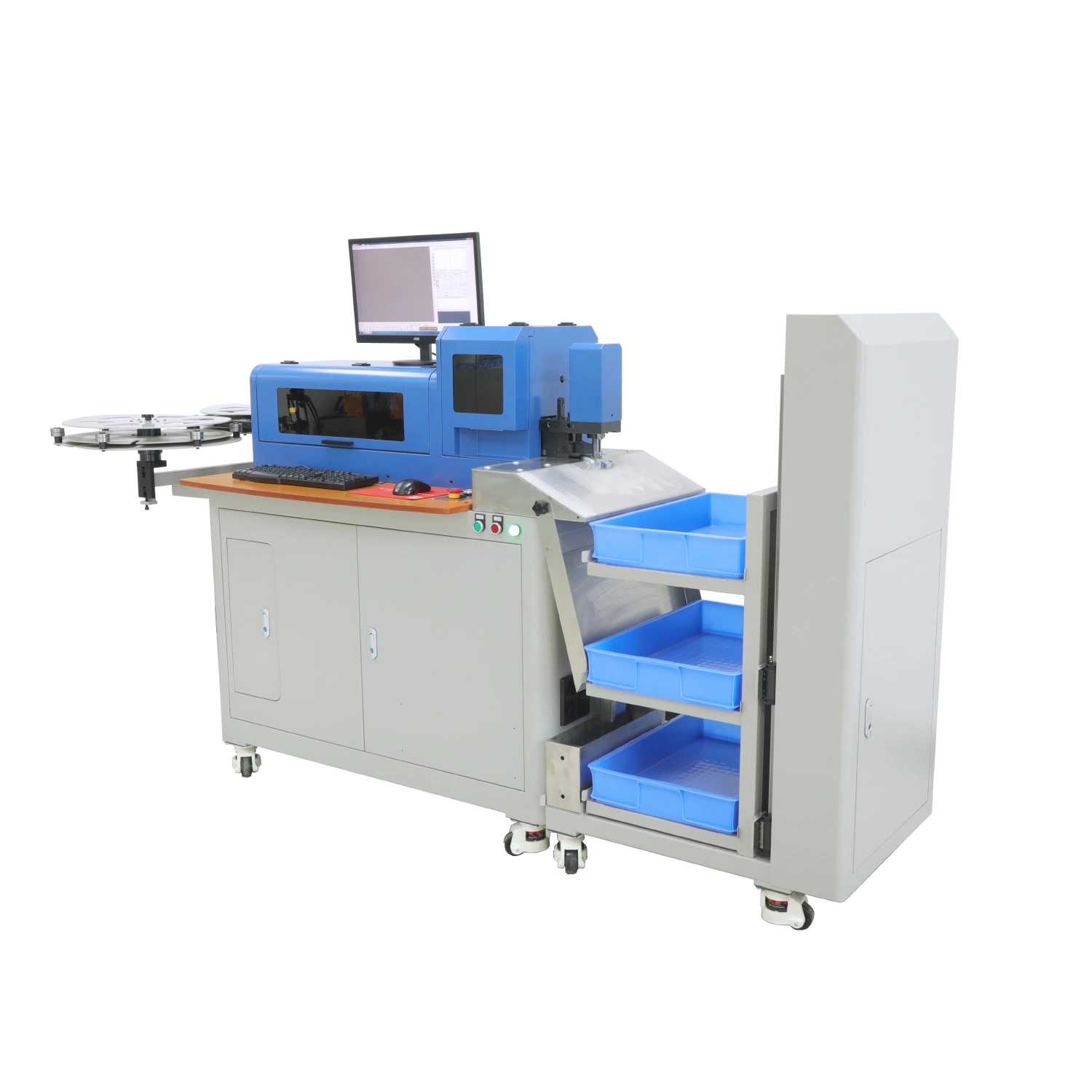 Auto Steel Rule Die Cutting Fold Bend Machine