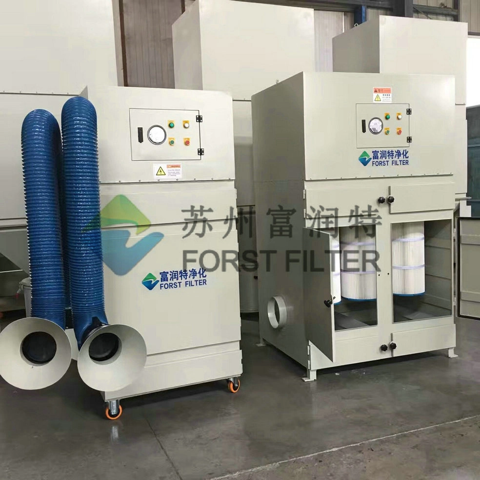 Forst Laser Cutting Industrial Portable Mobile Cyclone Dust Extractor System