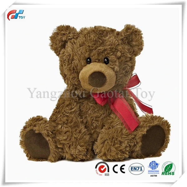 Chocolate Brown 16" Plush Stuffed Animal Teddy Bear