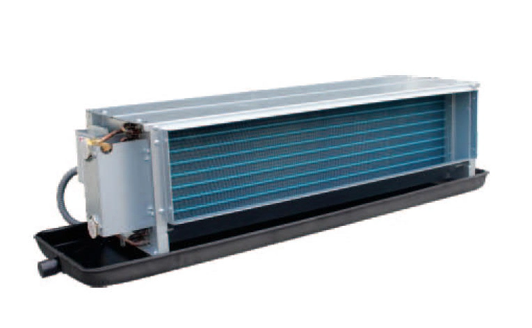 Water Air Conditioning Cold - Heating Type Horizontal Hidden Fan Coil Unit