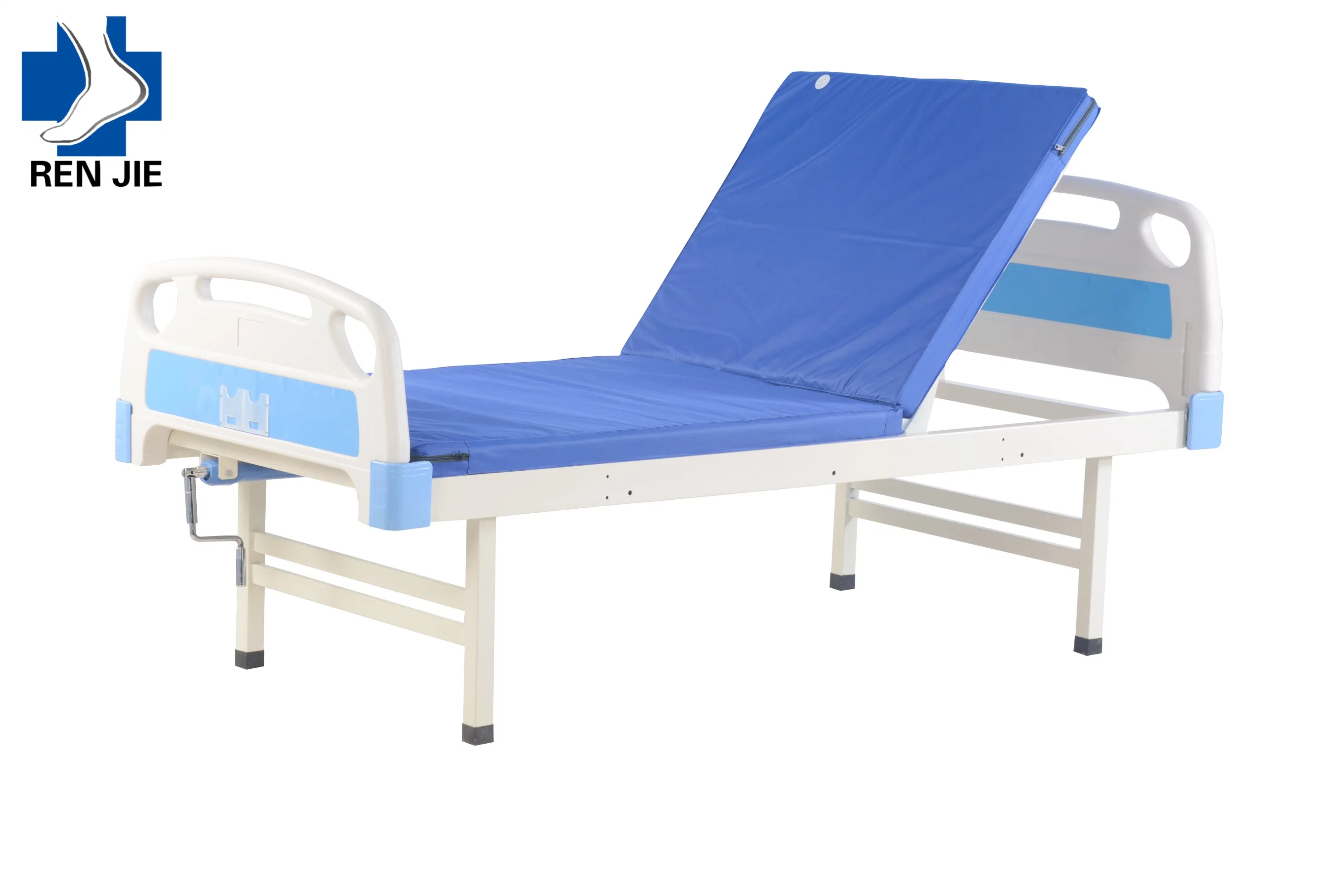 Luxury China Products/Suppliers Single Rock Beds Metal Multifunction Adjustable Medical Furniture Folding Manual Patient Nursing Beds Used Medicai Equipment