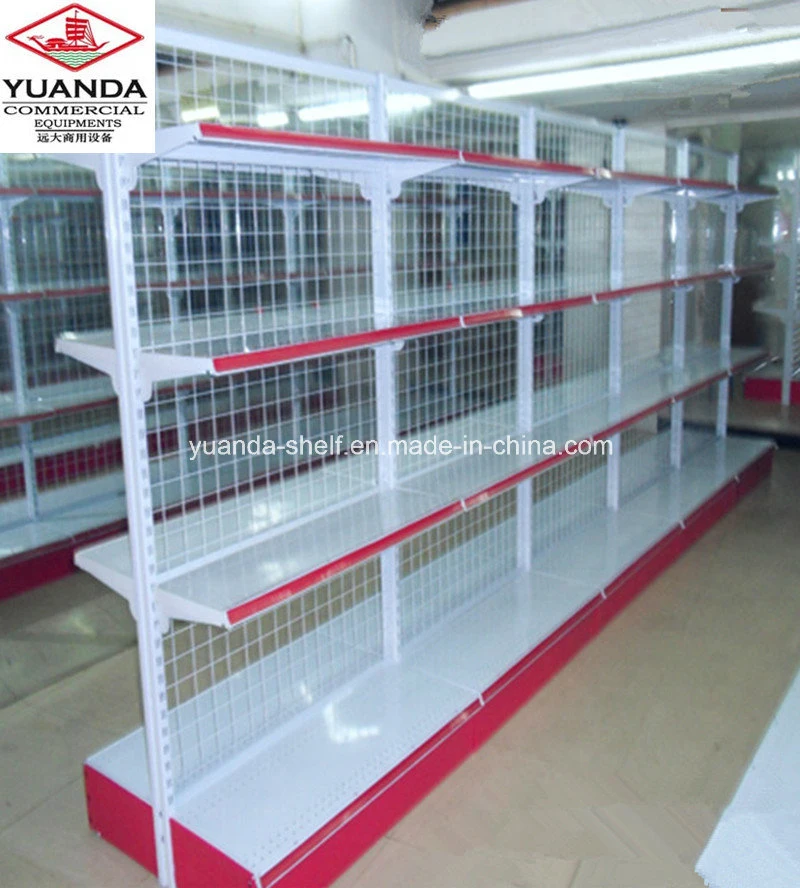 Double Sided Wire Backing Supermarket Shelf for Pharmacy Stores Shelf