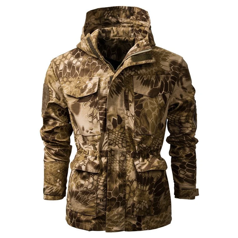 Waterproof Multifunctional Tactical Hooded Camouflage Jacket