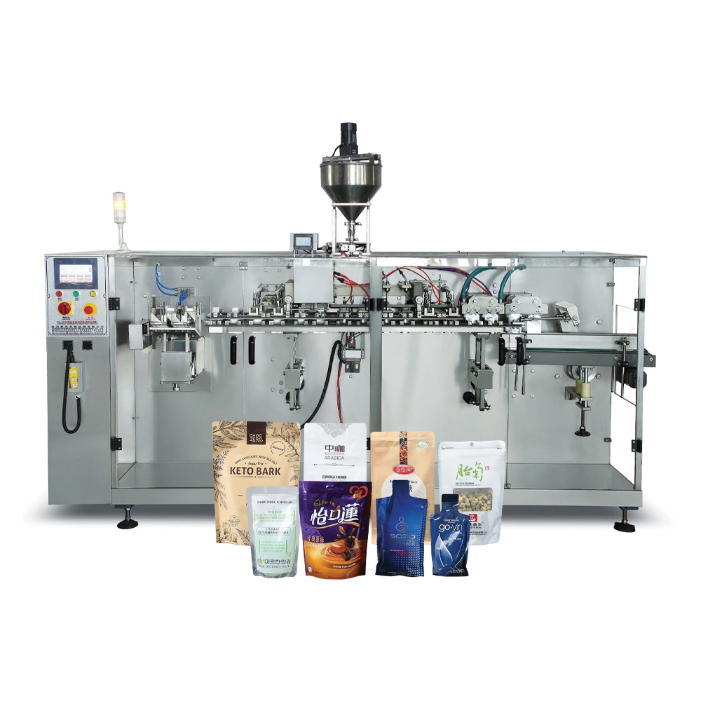 Full Automatic Horizontal Doypack Pouch Powder Salt Packing and Filling Machine
