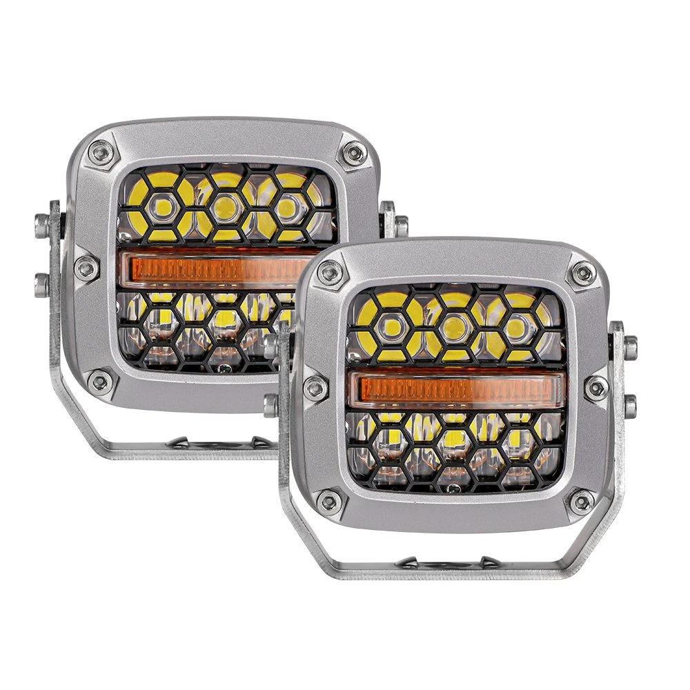 Las luces de trabajo LED 60W luz antiniebla de conducción Intermitente DRL para camioneta Jeep 4x4 Offroad