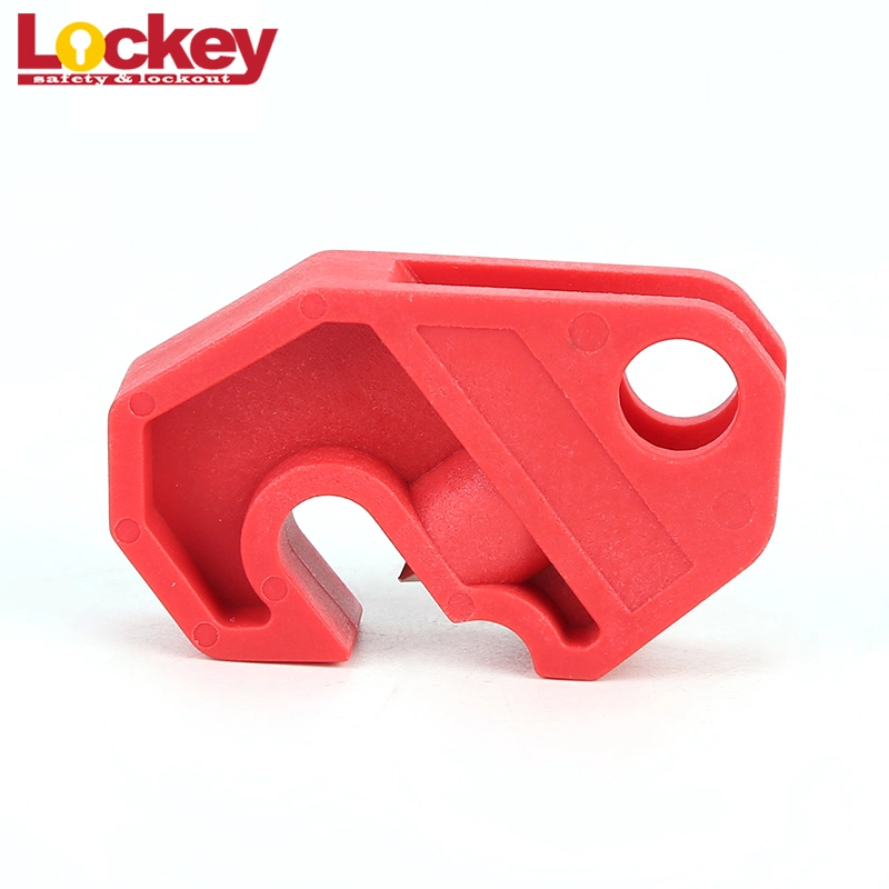 Lockey OEM Boîtier moulé en plastique rouge de verrouillage du disjoncteur