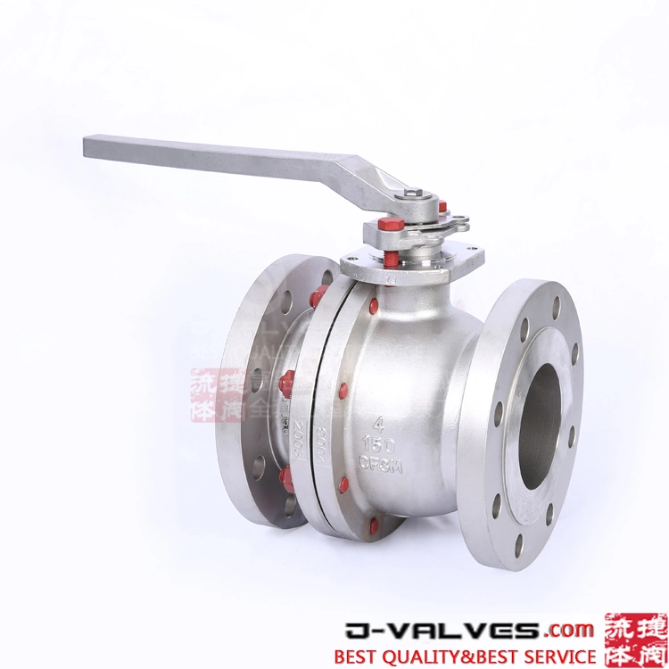 Ball Valve DIN Pn40 DN100 Stainless Steel 316 Standard Water 2-Way, Ball Valves Manual Medium Temperature General API Float, Ball