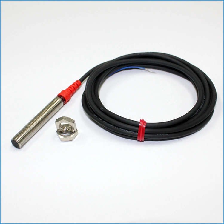 M8 Cylindrical Embeddable Inductive Proximity Sensor Switch 1mm Inductive Proximity Sensor Switch with CE