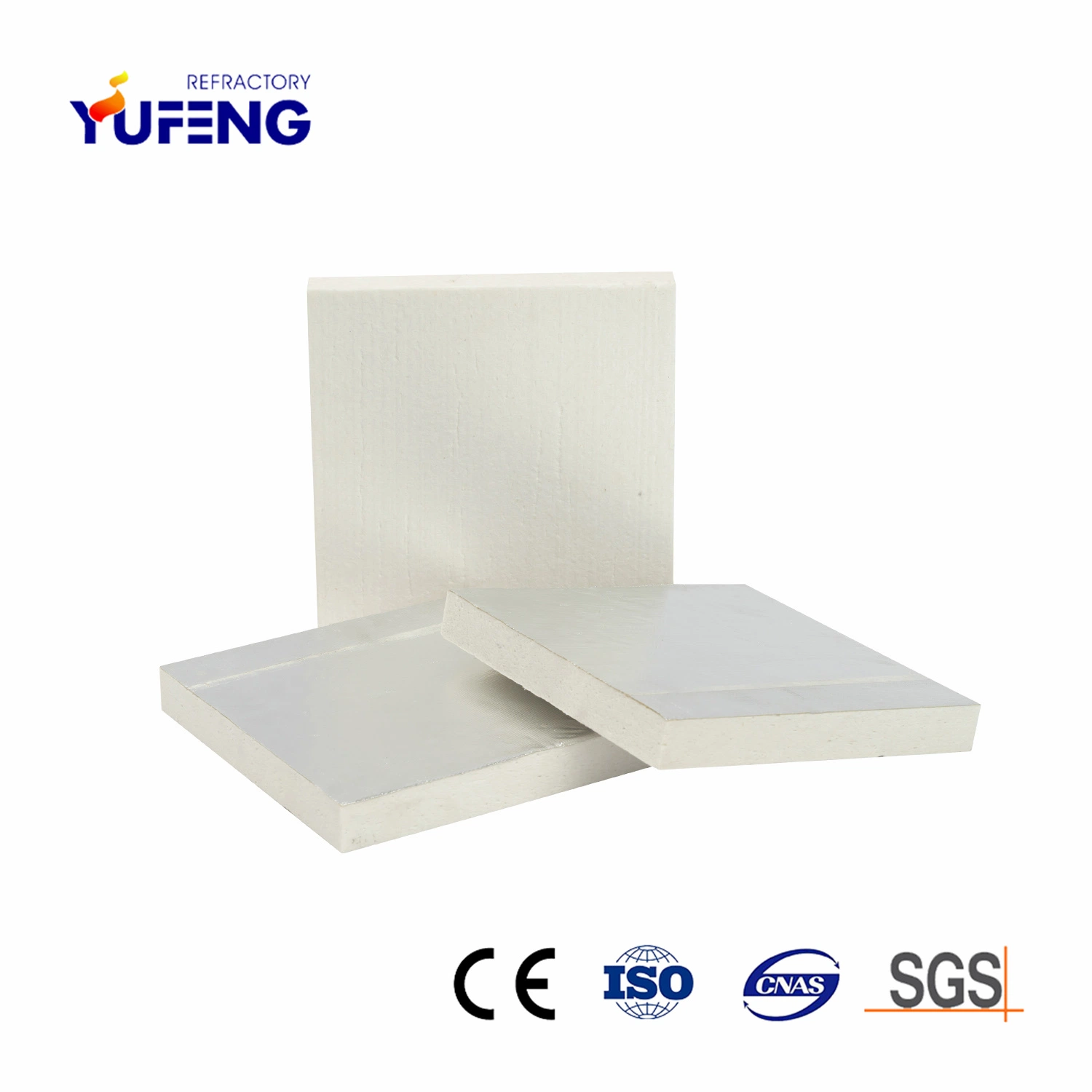 Backup Insulation Material Alumina Silicate Ceramic Fiber Board for Monolithic Refractories