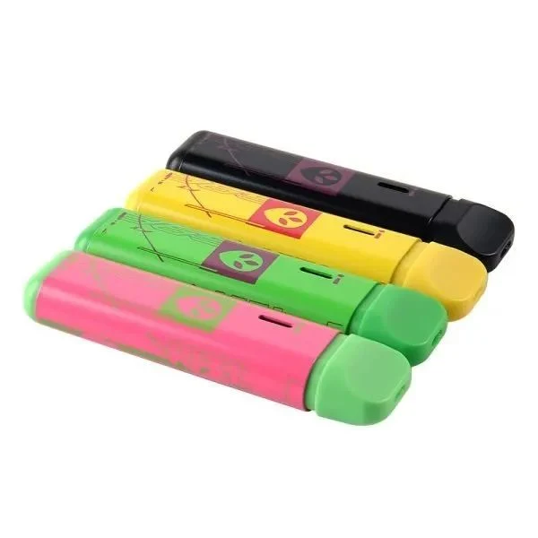 Los nuevos 510 E-cigarrillo desechable cartucho cerámico de 1.0ml Vape Pod bobina 280mAh Batería recargable de la HHC D8 de aceite espeso vacío Alien Labs Live Resina Vape