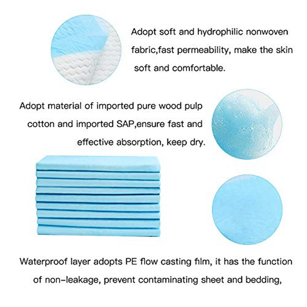 Wholesale/Supplier Leak-Proof Breathable Incontinence Pad Play Sheet Bed Chair Table Protector Pad