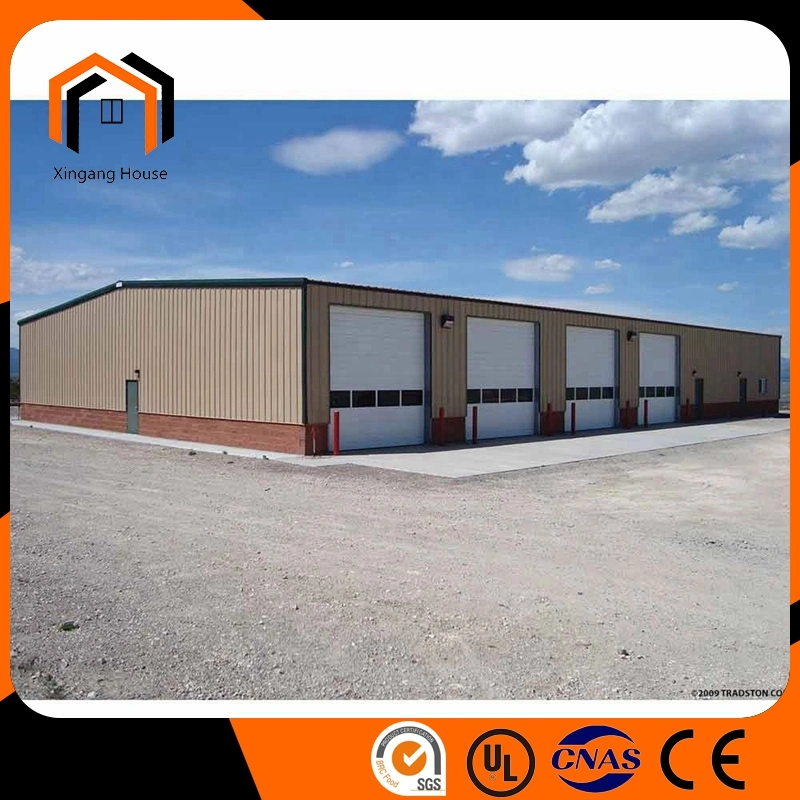 La fabricación de Q235 Estructura de acero personalizable materiales prefabricados granja avícola de la casa de la Construcción Almacén