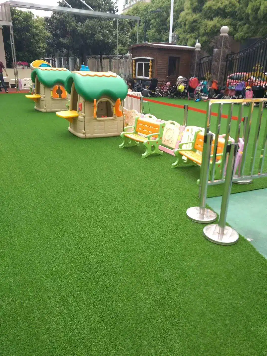 25mm High quality/High cost performance  Colorful School Landscape Synthetic/Artificial/Recreation Turf for Sports