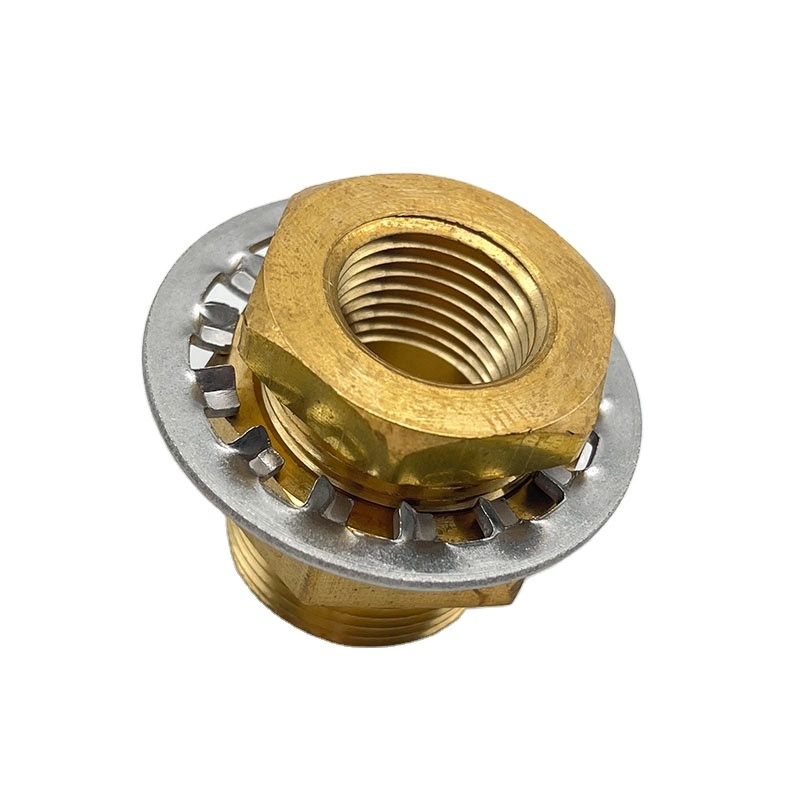 Straight Male Brass Compression Fitting for Pex Plumbing Pipe with Screw Socket Coupling