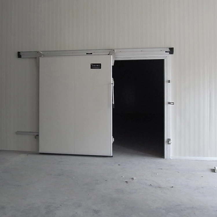 Industrial Automatic PU Foam Sandwich Panel Cold Room Sliding Gate for Refrigeration Warehouse