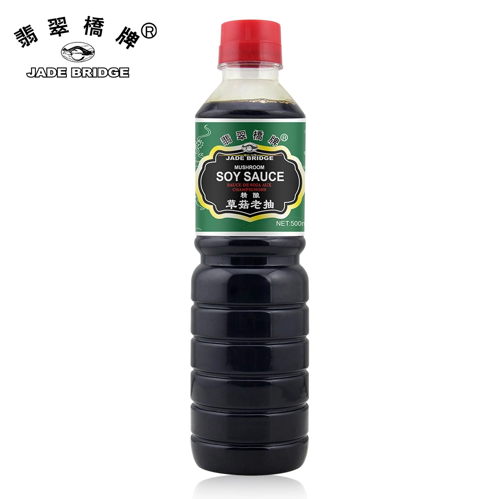 Fabricant OEM chinois bouteille de 150 ml Jade Bridge Mushroom Soy Sauce en gros avec prix d'usine