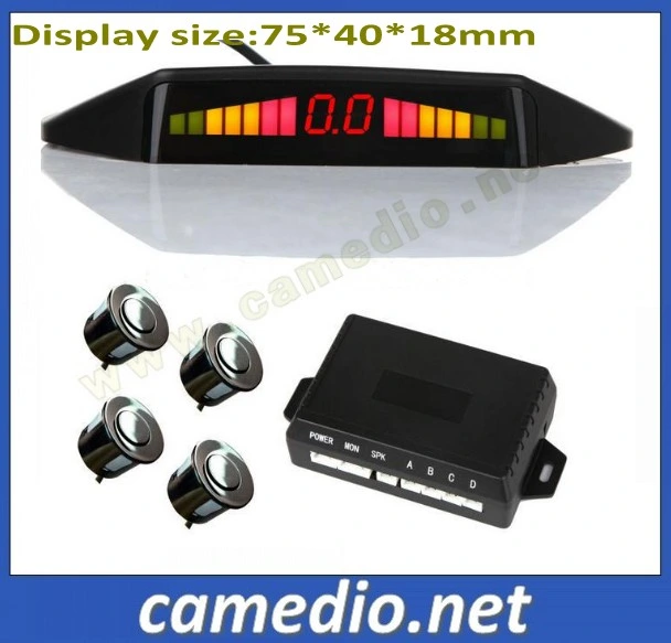 3 Color LED Digital Display Smart Car Parking Sensor with Reversing Radar