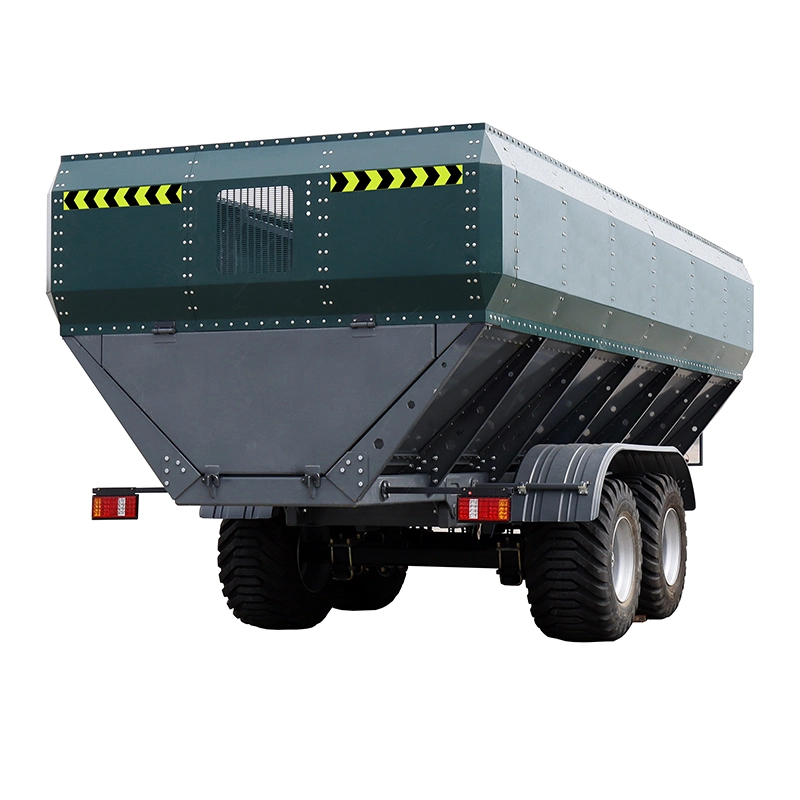 Agriculture Garden Hydraulic Farm Field Farmland Corn Bean Pump Feed Fertilizer Tractor Mounted Grain Carrier Bunker Cart Trailer Tanker Agricultural Machinery