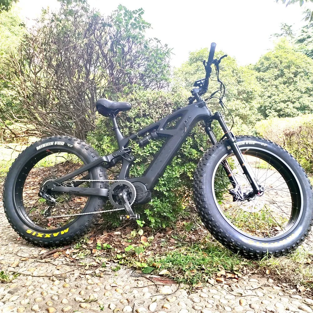 M620 Bafang Ultra 1000W MID-Drive eBike carbono fibra grasa neumático Bicicleta de Montaña Eléctrica