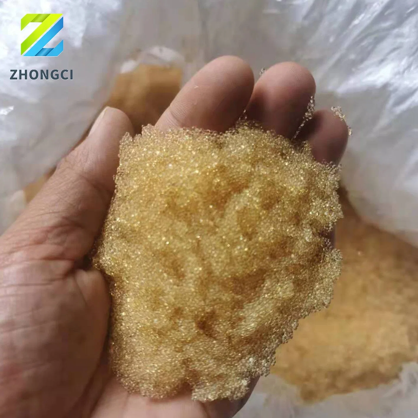 Zhongci 001*7 Water Dispenser Strong Acid Cation Exchange Resin-Ion Exchange Resin