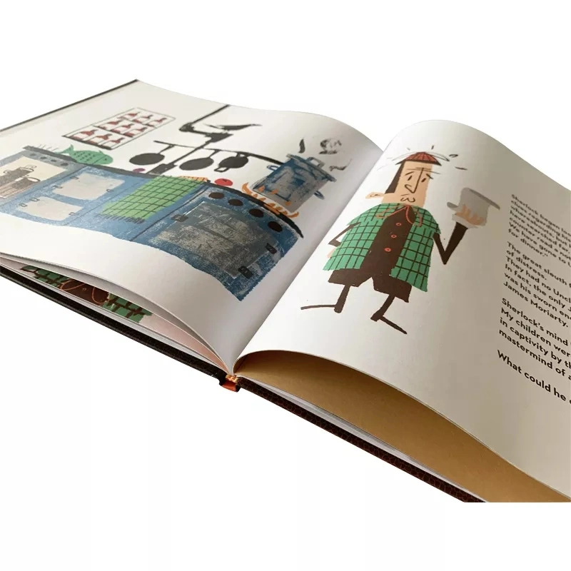 Custom Hardcover Kids Story Books Color Book Printing Children Story Book Printing