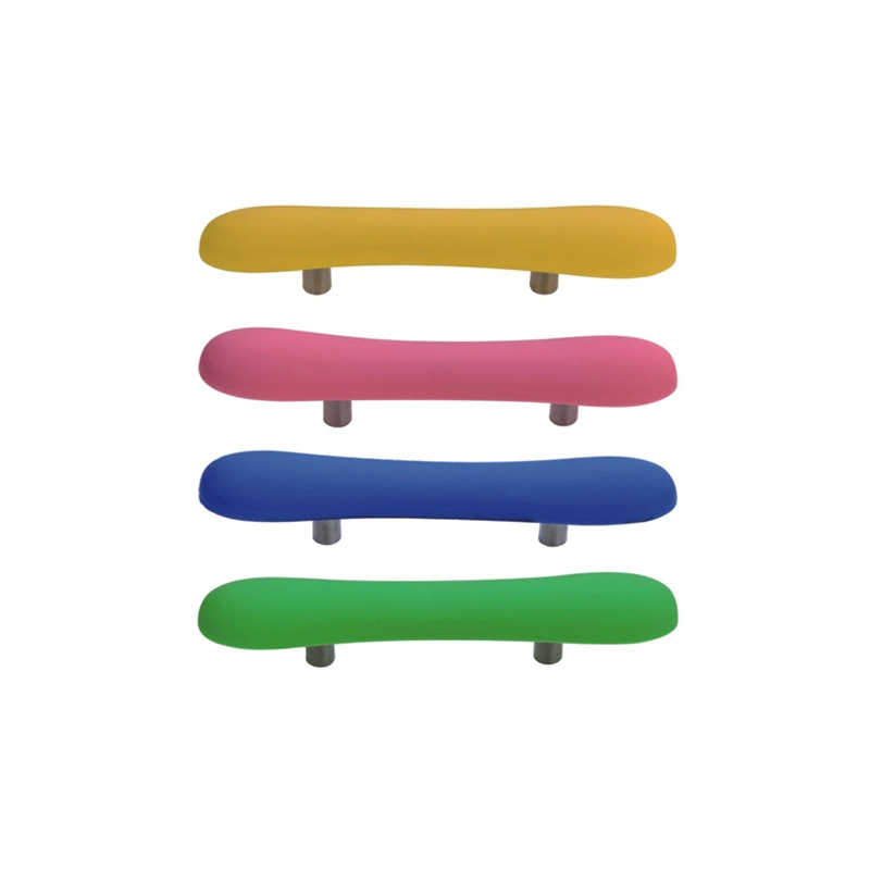 Safety Soft Rubber Child Wardrobe Drawer Pulls Furniture Children Cabinet Handles