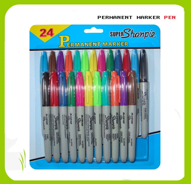 Permanent Marker Pen Set for Office Supply