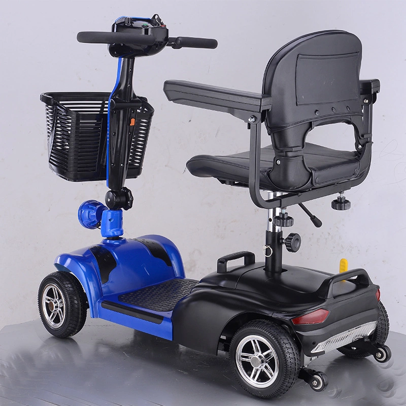 Cadeira da roda elétrica dobrada Silla de Ruedas cadeira da roda elétrica para motos Com EEC na scooter da China