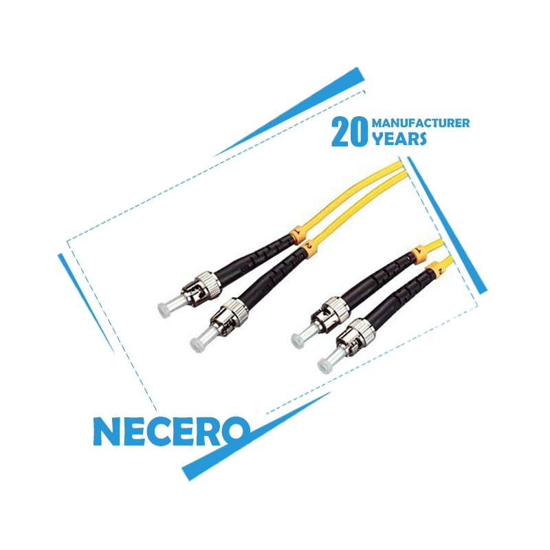 Necero FC PC to FC Upc Single Model 9/125um Simplex 2m 5m 10m 15m 20m Fiber Patch Cord Cable