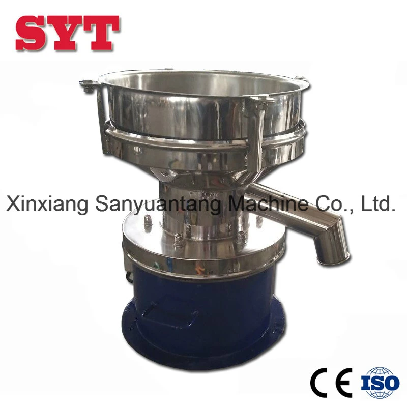 Separator Filter Milk Vibrating Screen Drinking Sieving Machine