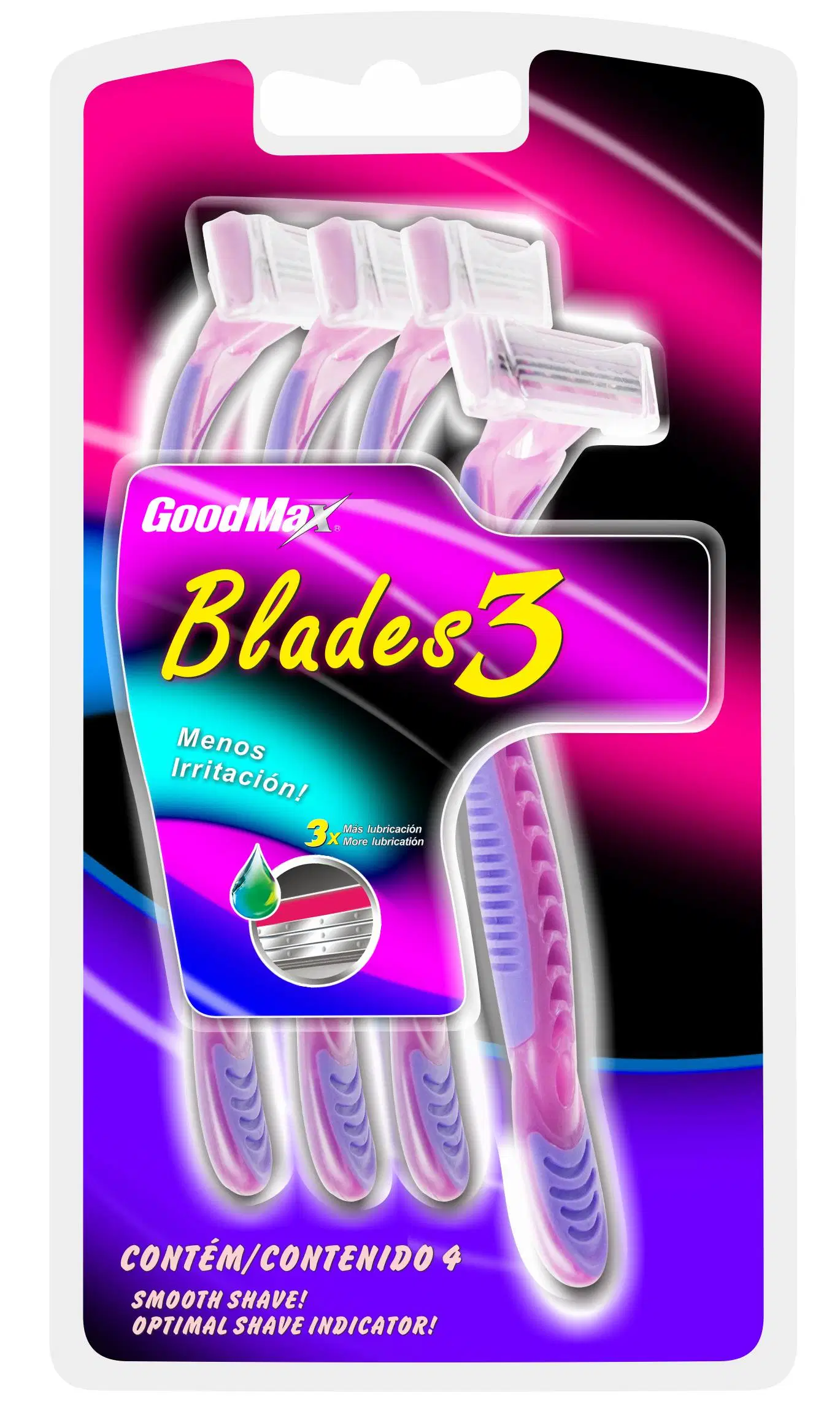 Nuevo diseño de hoja de afeitar máquinas de afeitar