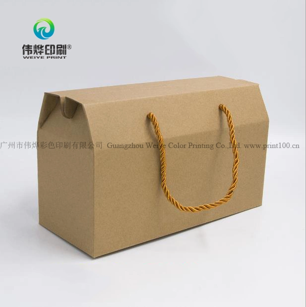 Corrugated Paper Printing Color (Rope) Storage Packaging Box