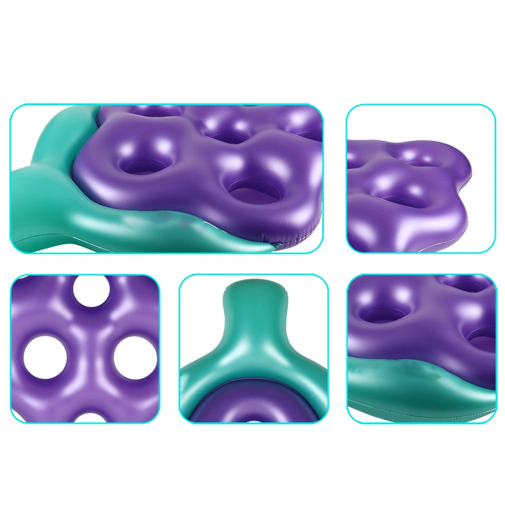 PVC Thickened Inflatable Water Inflatable Bed Grape Floating Row Adult Water Toy