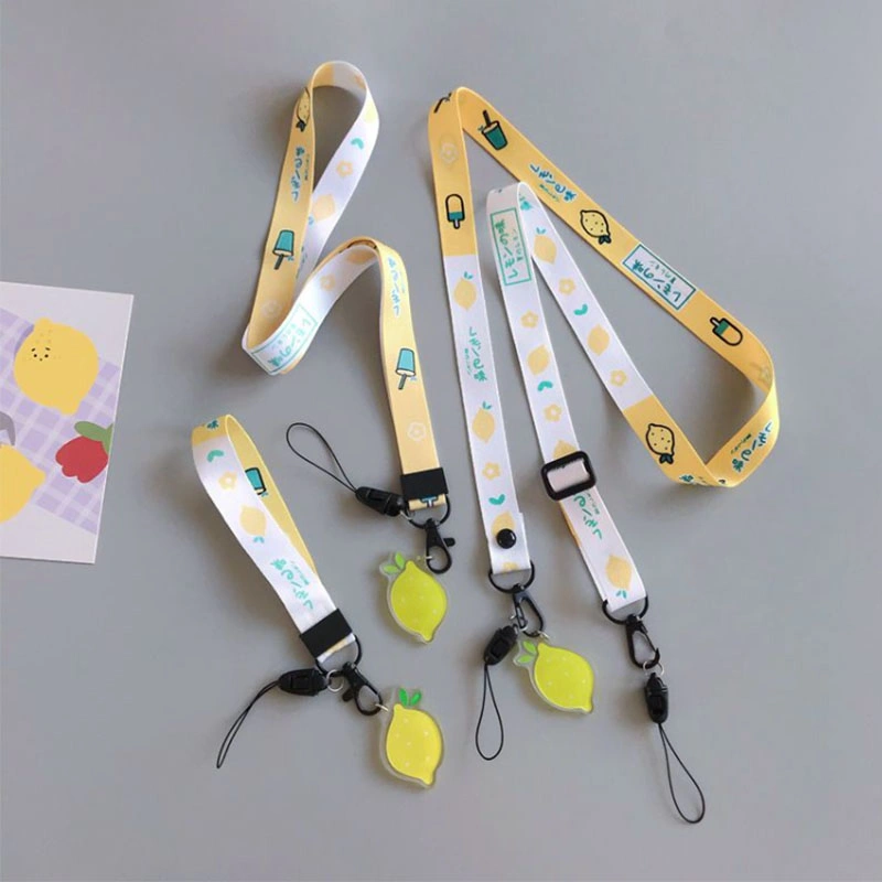 Lanyard Manufacturer Free Sample Custom Printed Polyester Neck Lanyard with Logo